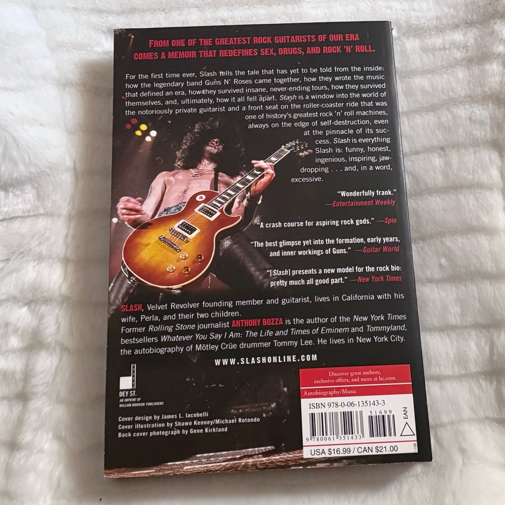SLASH Autobiography - Picture 2 of 3
